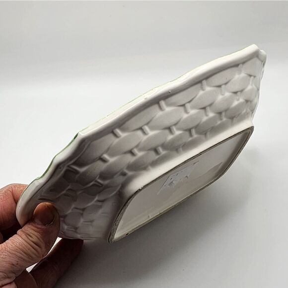 Vintage Shafford Les Fraises Strawberry Rectangular Serving Dish ONE - Picture 2 of 4